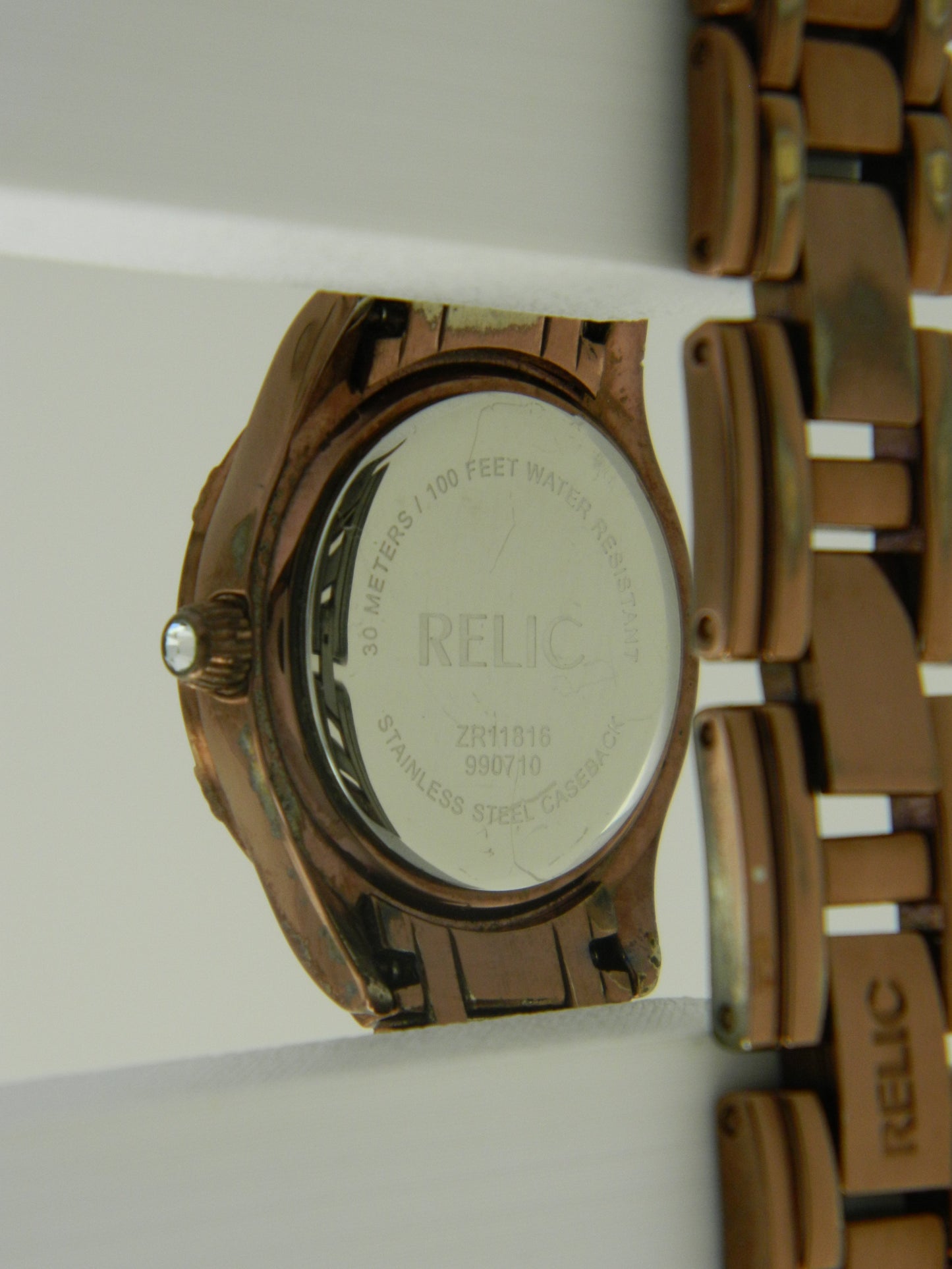 Relic Chocolate Ice Quartz Watch image 6