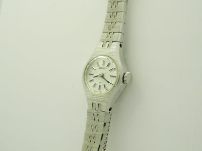 Seiko Silver Tone Cocktail Manual Wind Watch image 2
