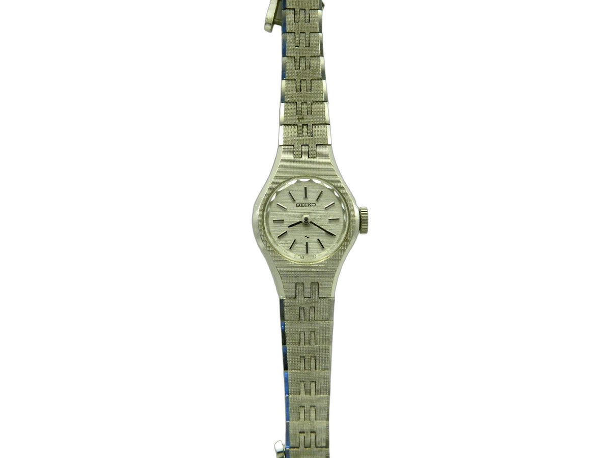 Seiko Silver Tone Cocktail Manual Wind Watch image 1