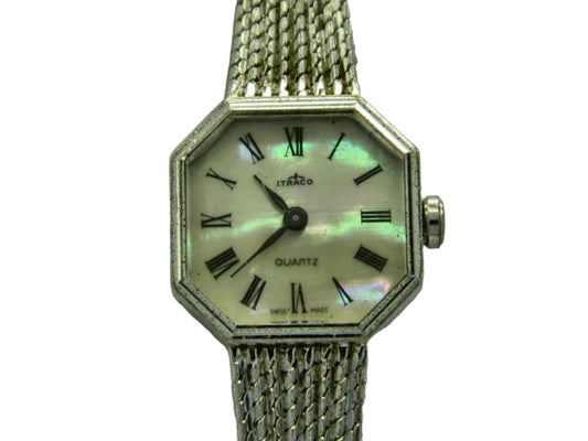 Itraco Swiss White Marble Vintage Watch image 1