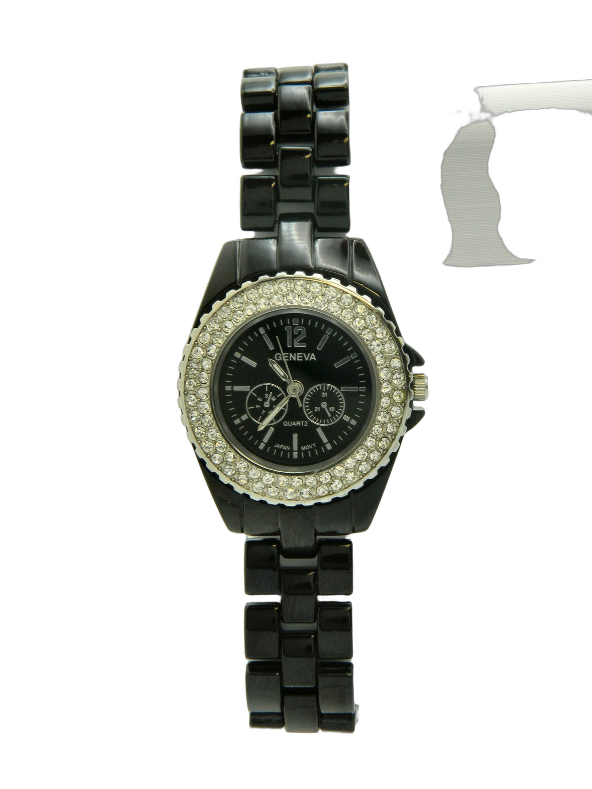 Geneva Diver Style With Iced Out Bezel image 1