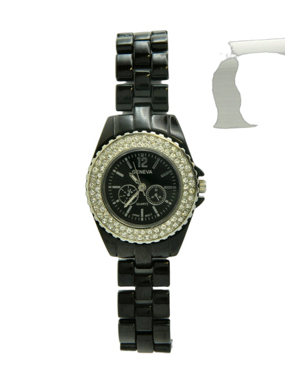 Geneva Diver Style With Iced Out Bezel image 1