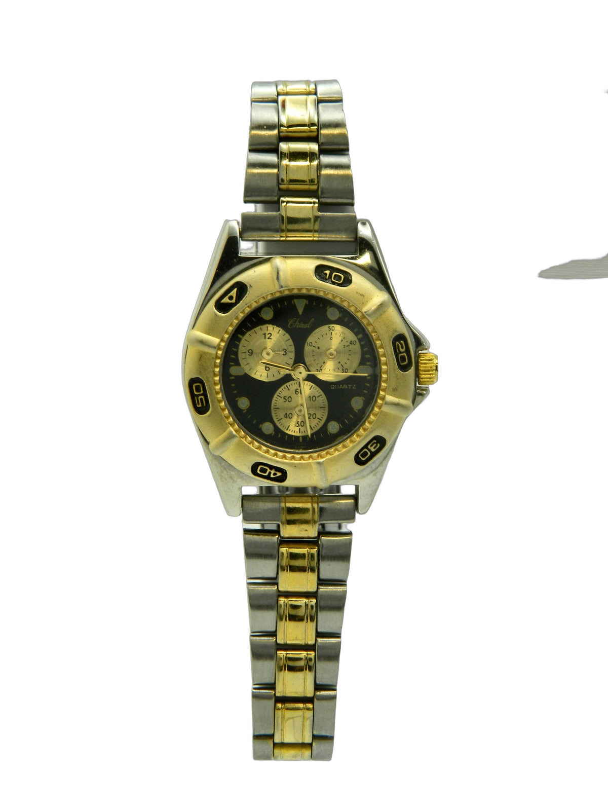 Diver Style Faux Chronograph Quartz Watch image 1