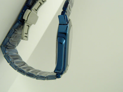 Binbond Futuristic Blue With Date Quartz Watch image 3