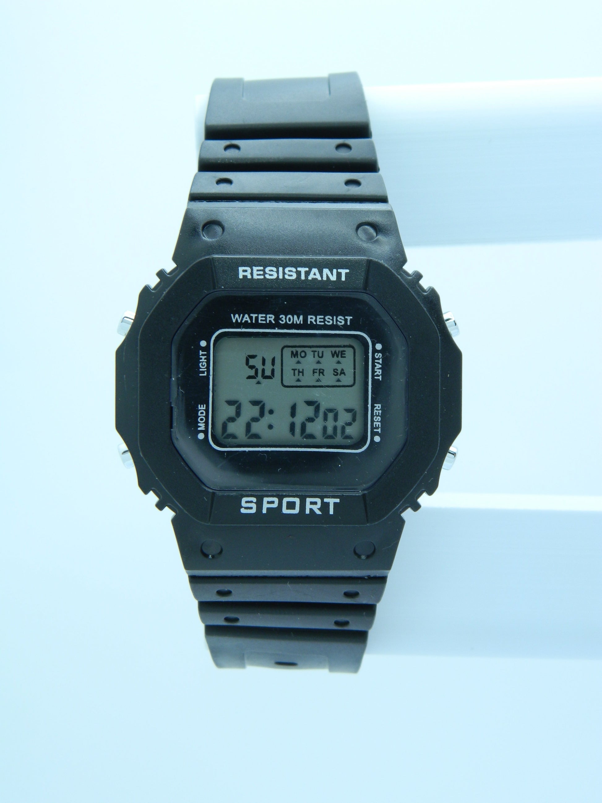 Black Digital Sport Watch image 1