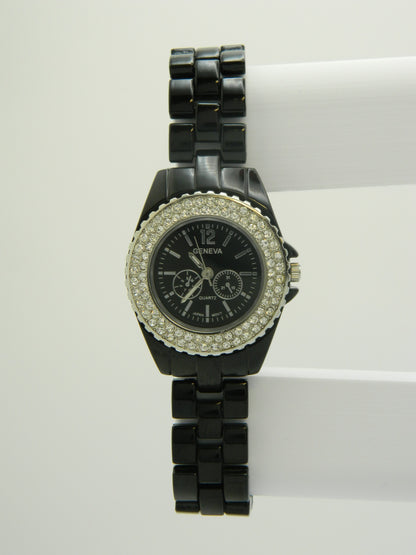 Geneva Diver Style With Iced Out Bezel image 1