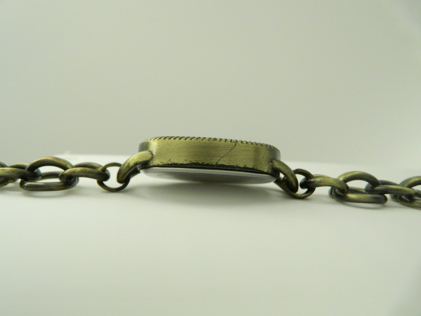 Premier Designs Art Deco Chainlink Chocolate Quartz Watch image 3