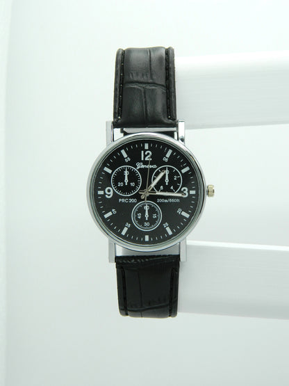 Geneva Racer Style Quartz Watch image 1