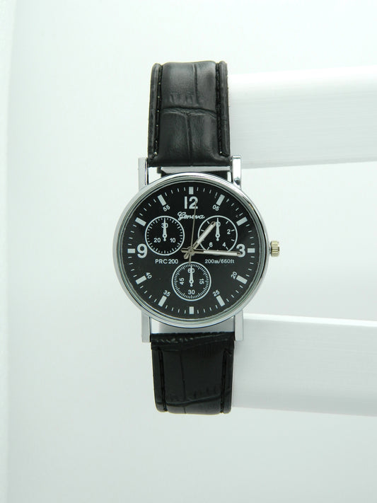 Geneva Racer Style Quartz Watch image 1