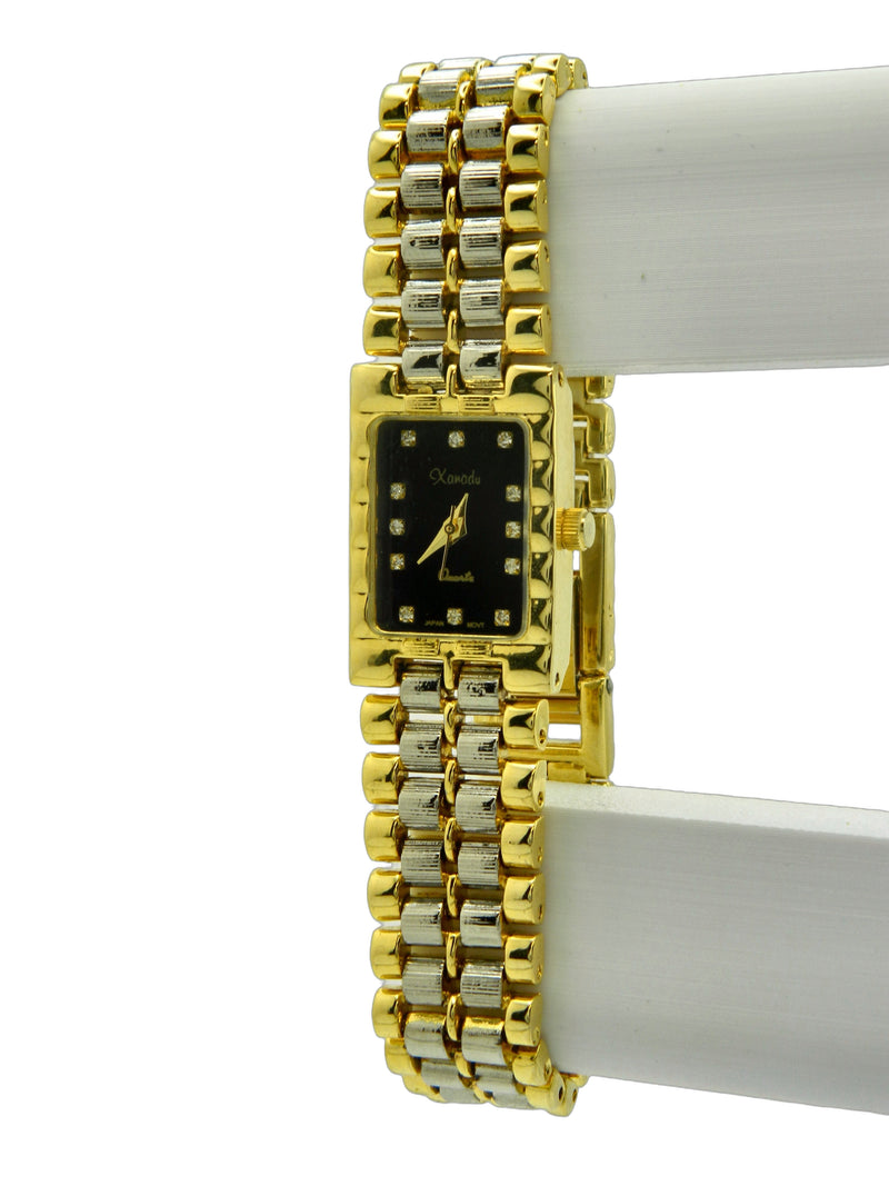 Xanadu Vintage Style Tank Quartz Watch image 2