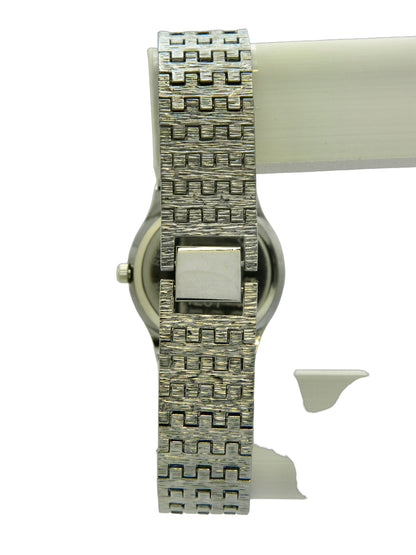Silver Tone Classy Style Quartz Watch image 5