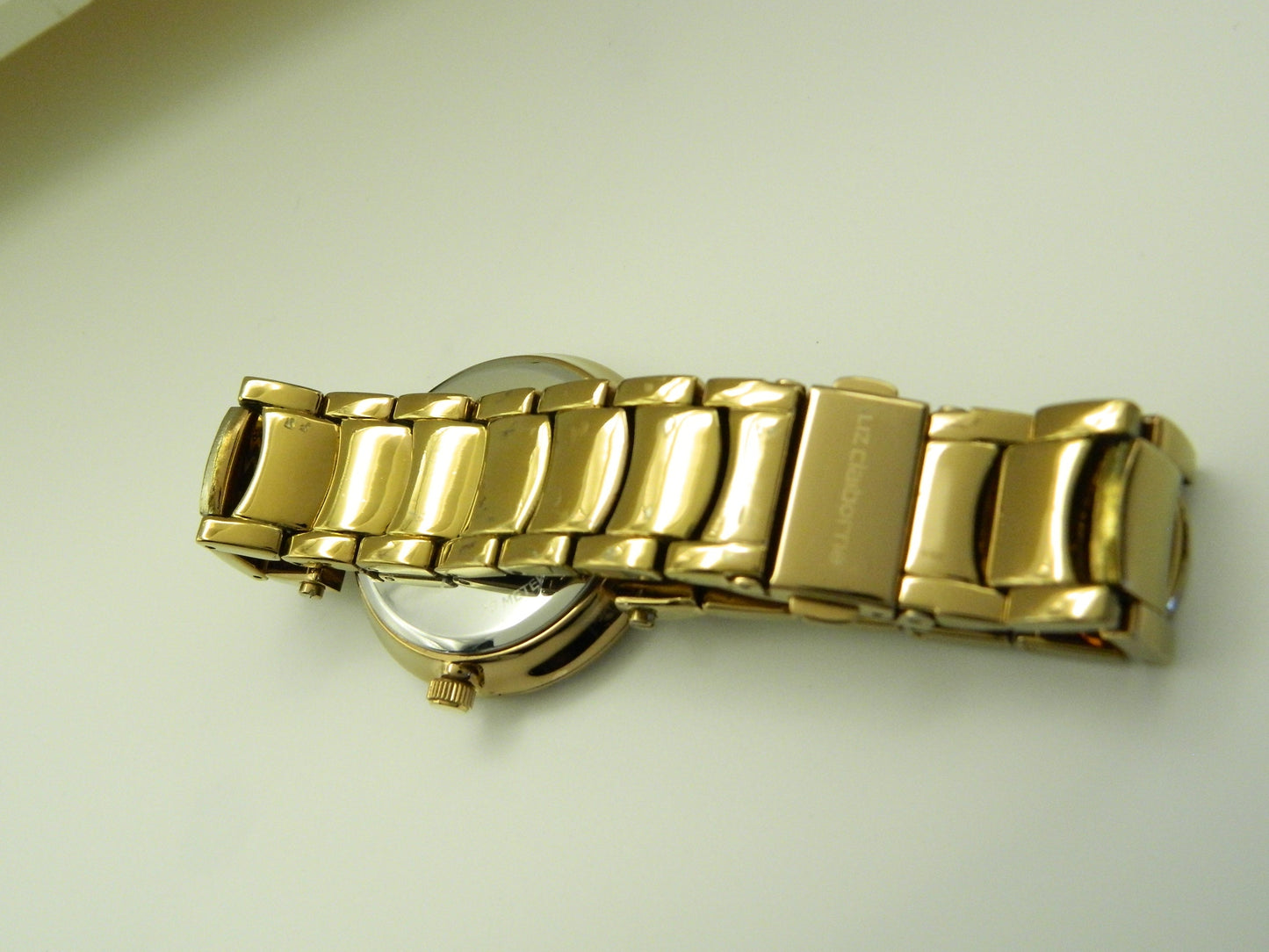 Liz Clairborne Roman Rose Gold Tone Quartz Watch image 8