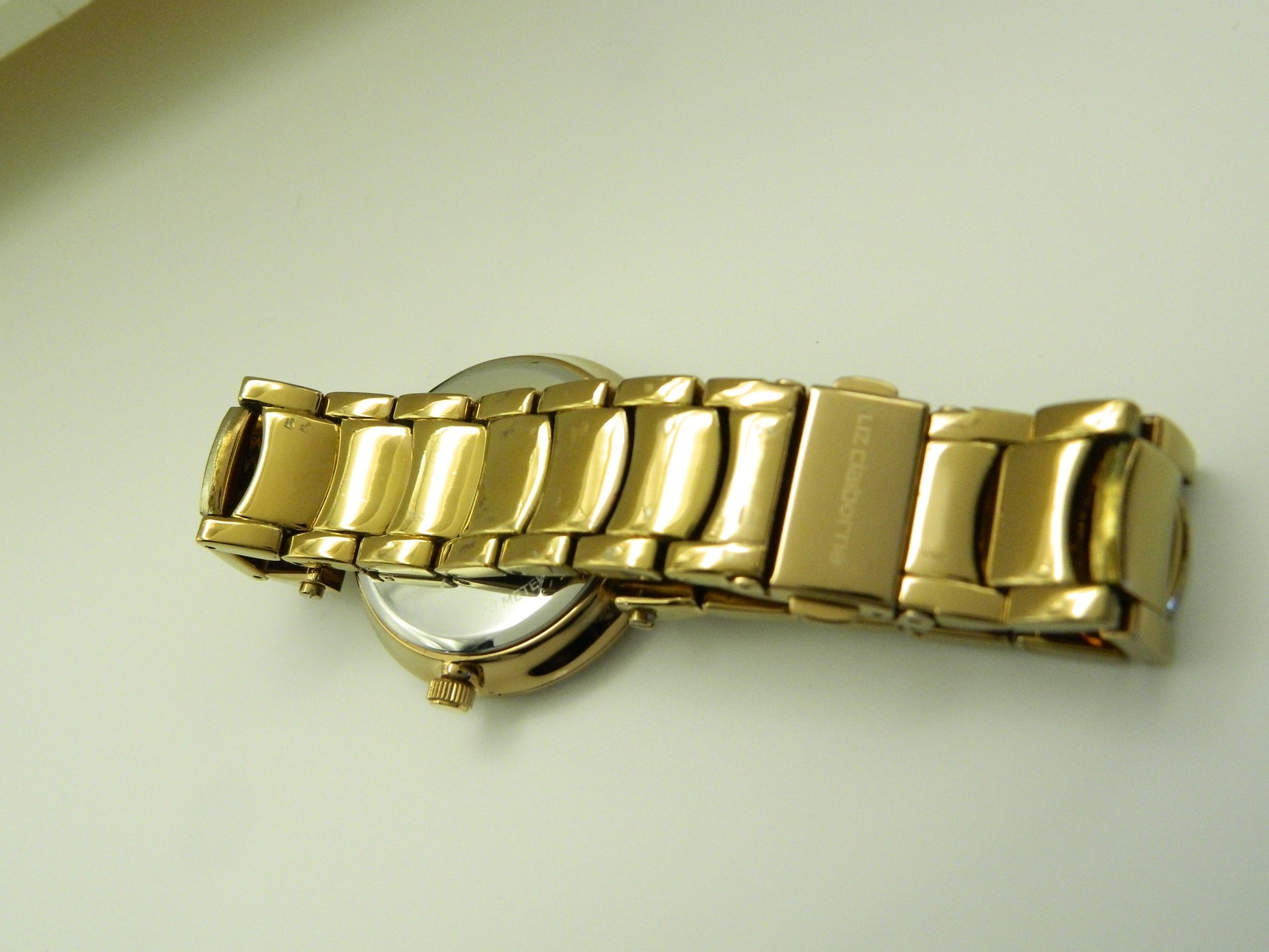 Liz Clairborne Roman Rose Gold Tone Quartz Watch image 8