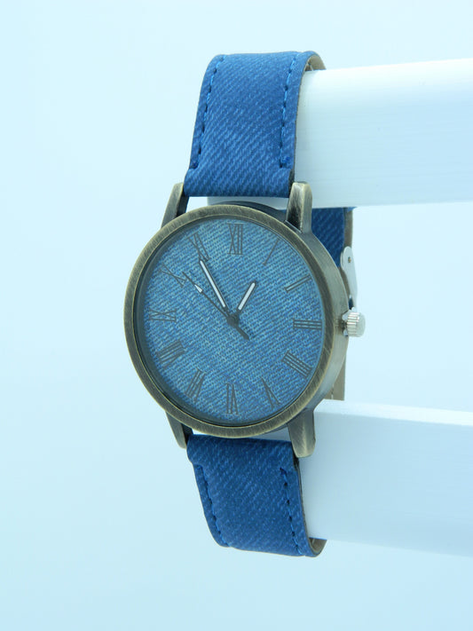 Blue Denim Style Quartz Watch image 2