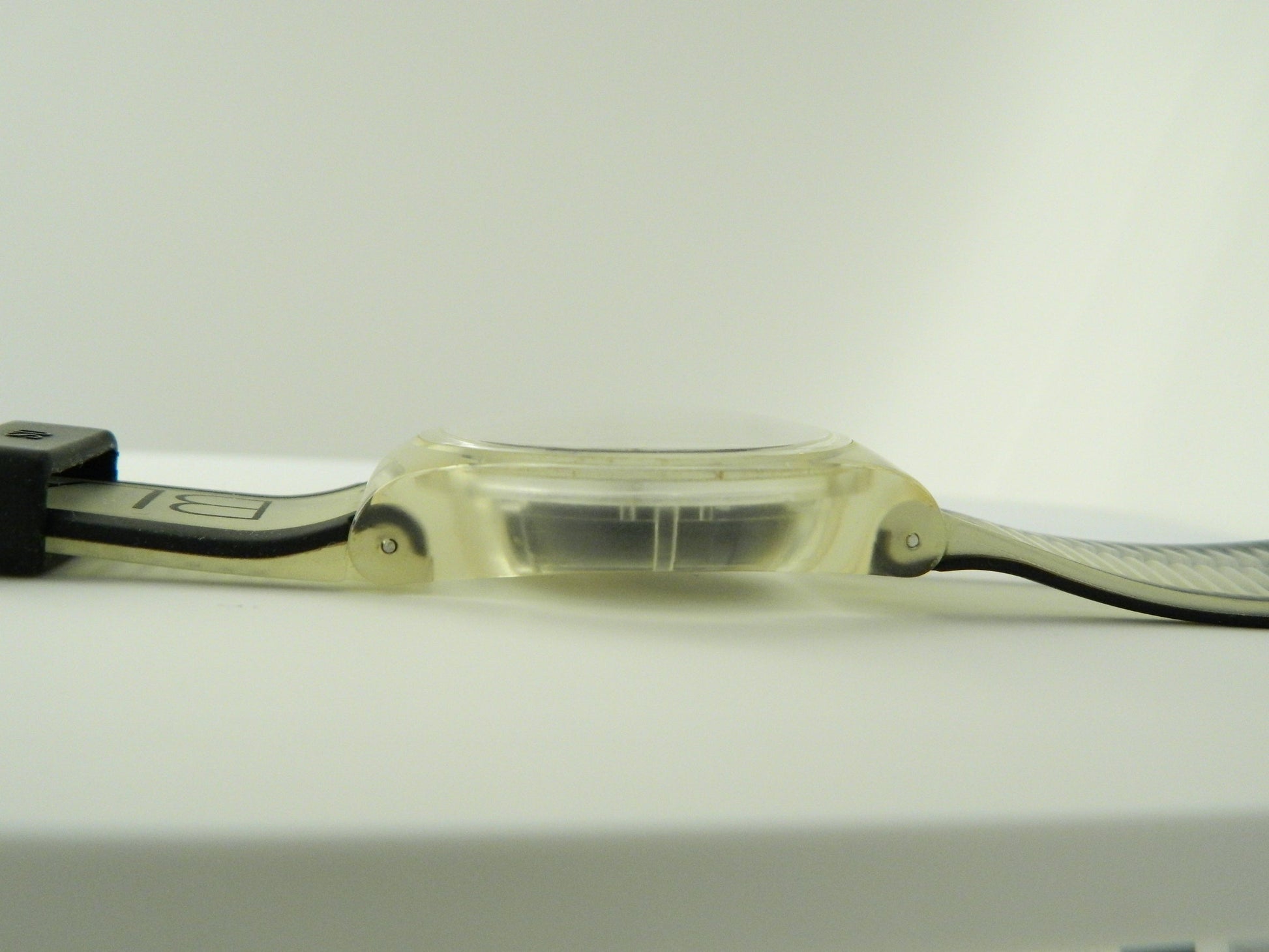 Swatch Black Quartz Watch image 3