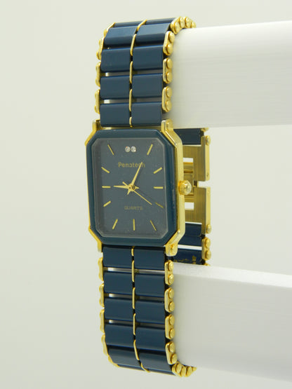 Penatech Navy And Gold Tone Quartz Watch image 2