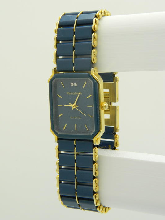 Penatech Navy And Gold Tone Quartz Watch image 2