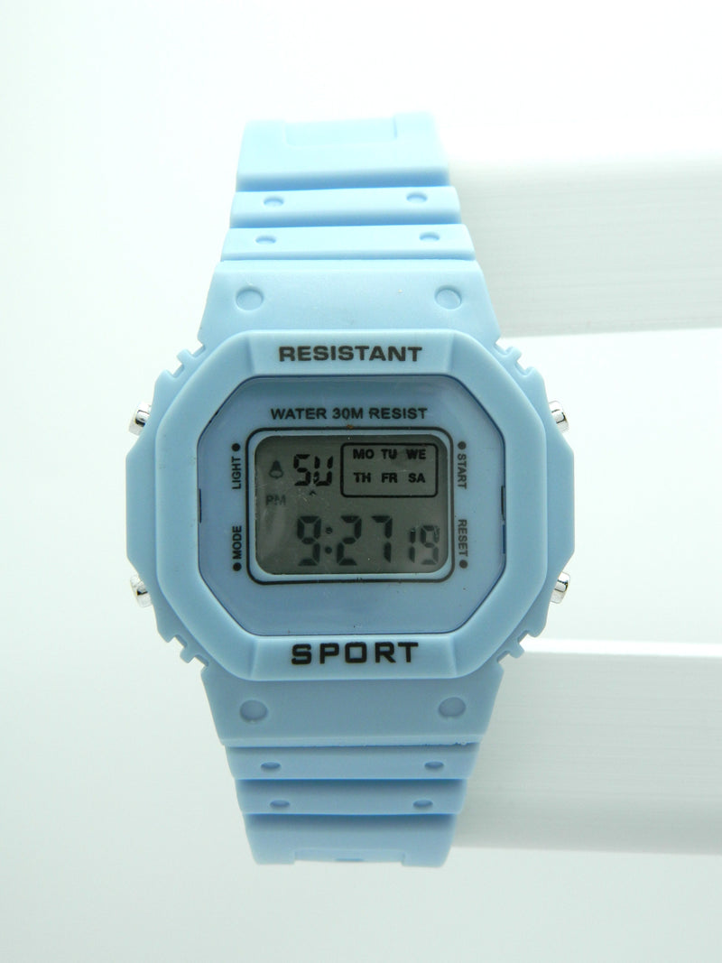 Blue Digital Sport Watch image 1